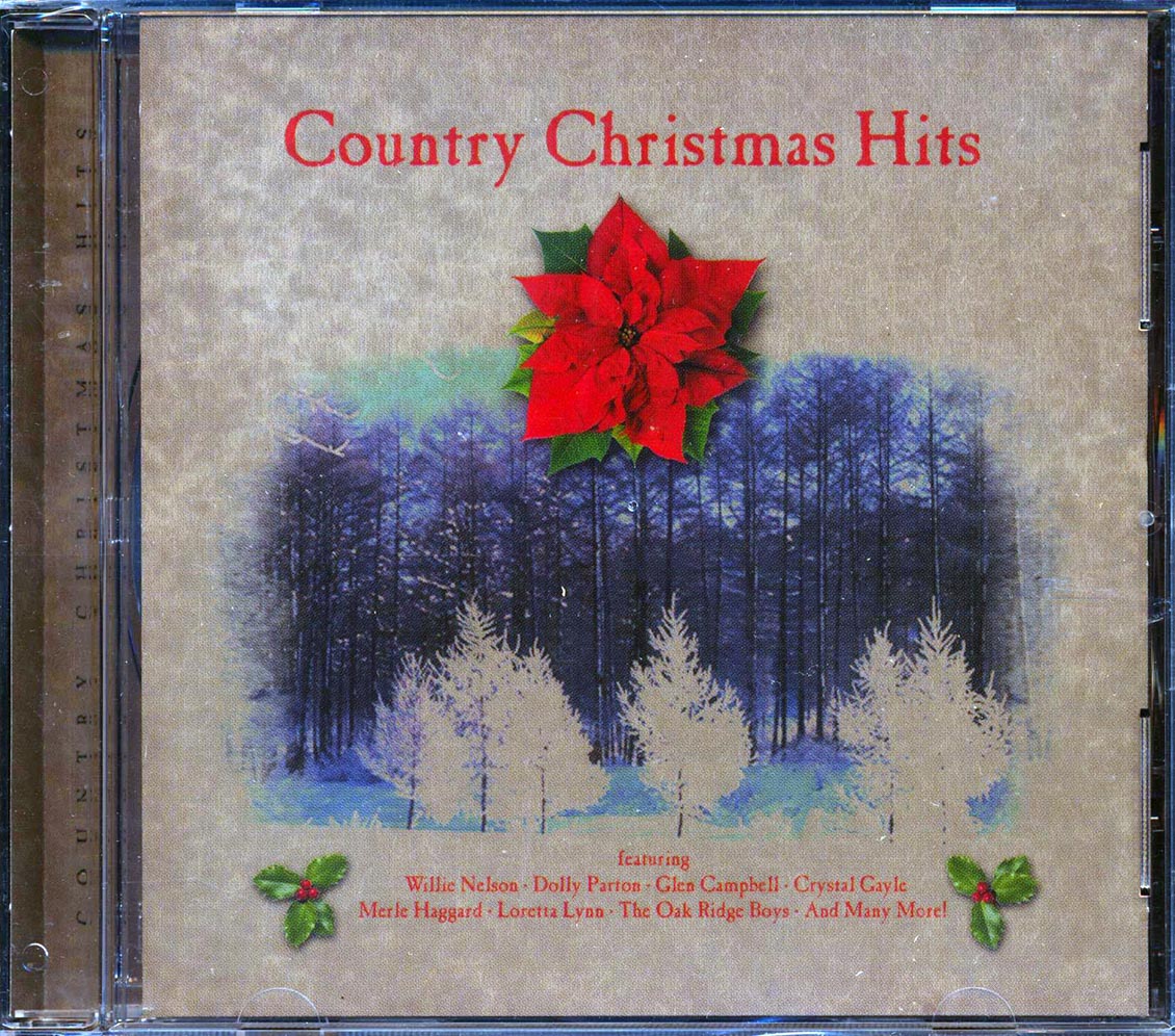 Dolly Parton, Glen Campbell, Kim Carnes, Willie Nelson, Etc. - Country Christmas Hits (20 tracks) (marked/ltd stock) Music CD