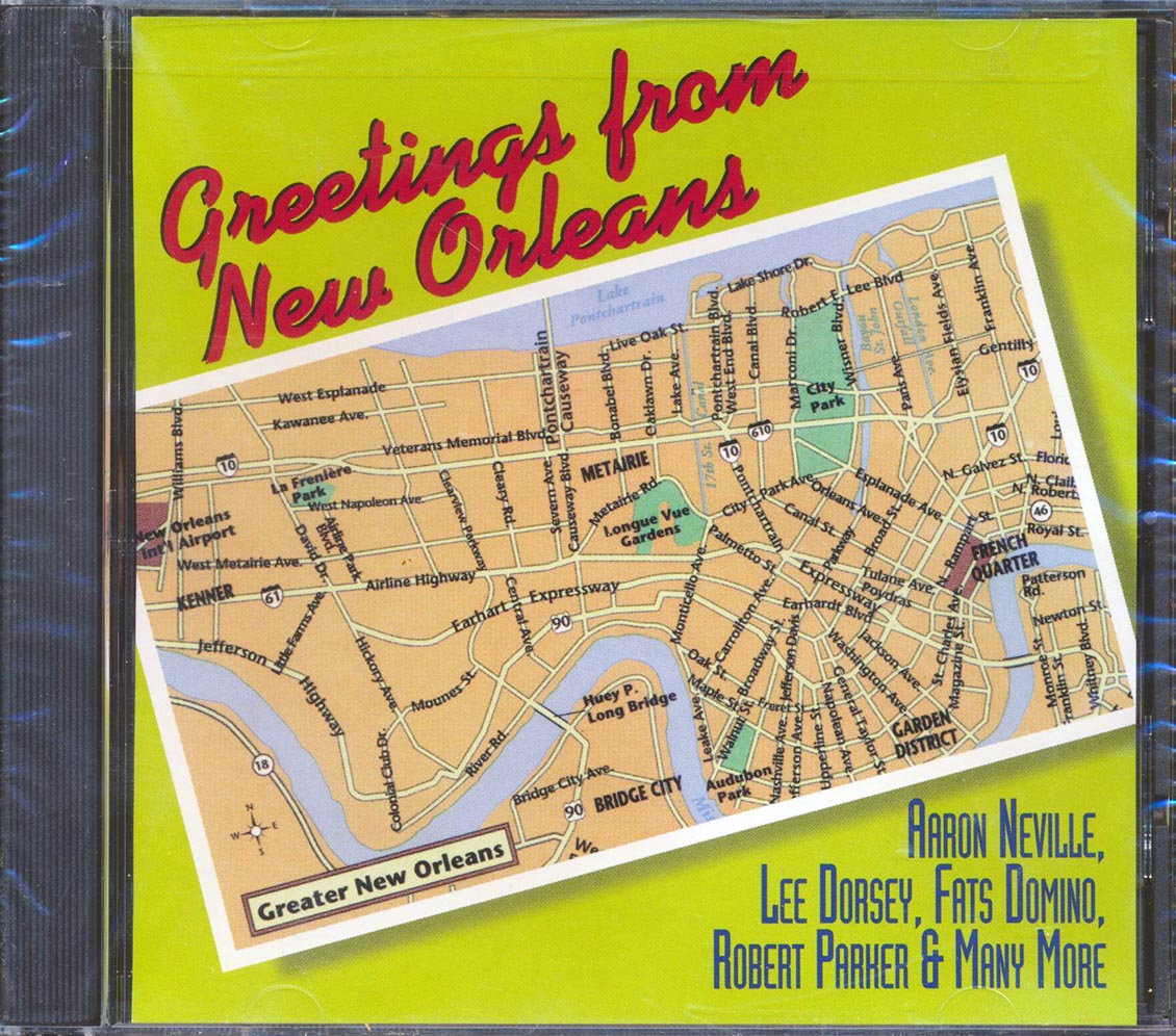 Aaron Neville, Lee Dorsey, Fats Domino, Robert Parker, Etc. - Greetings From New Orleans Music CD
