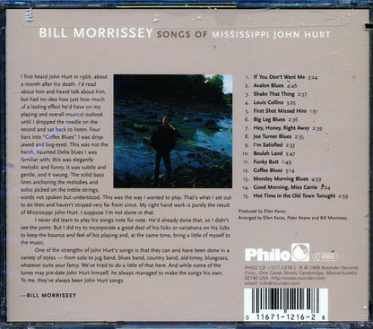 Bill Morrissey - Songs Of Mississippi John Hurt (marked/ltd stock) Music CD