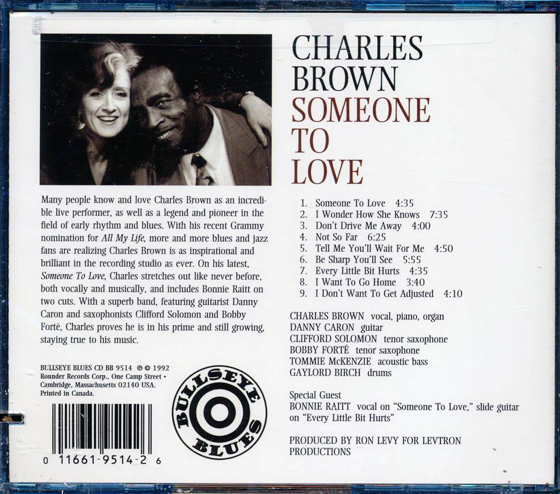 Charles Brown - Someone To Love (marked/ltd stock) Music CD