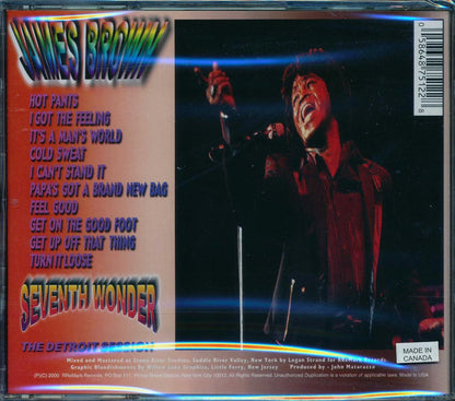 James Brown - Seventh Wonder Music CD