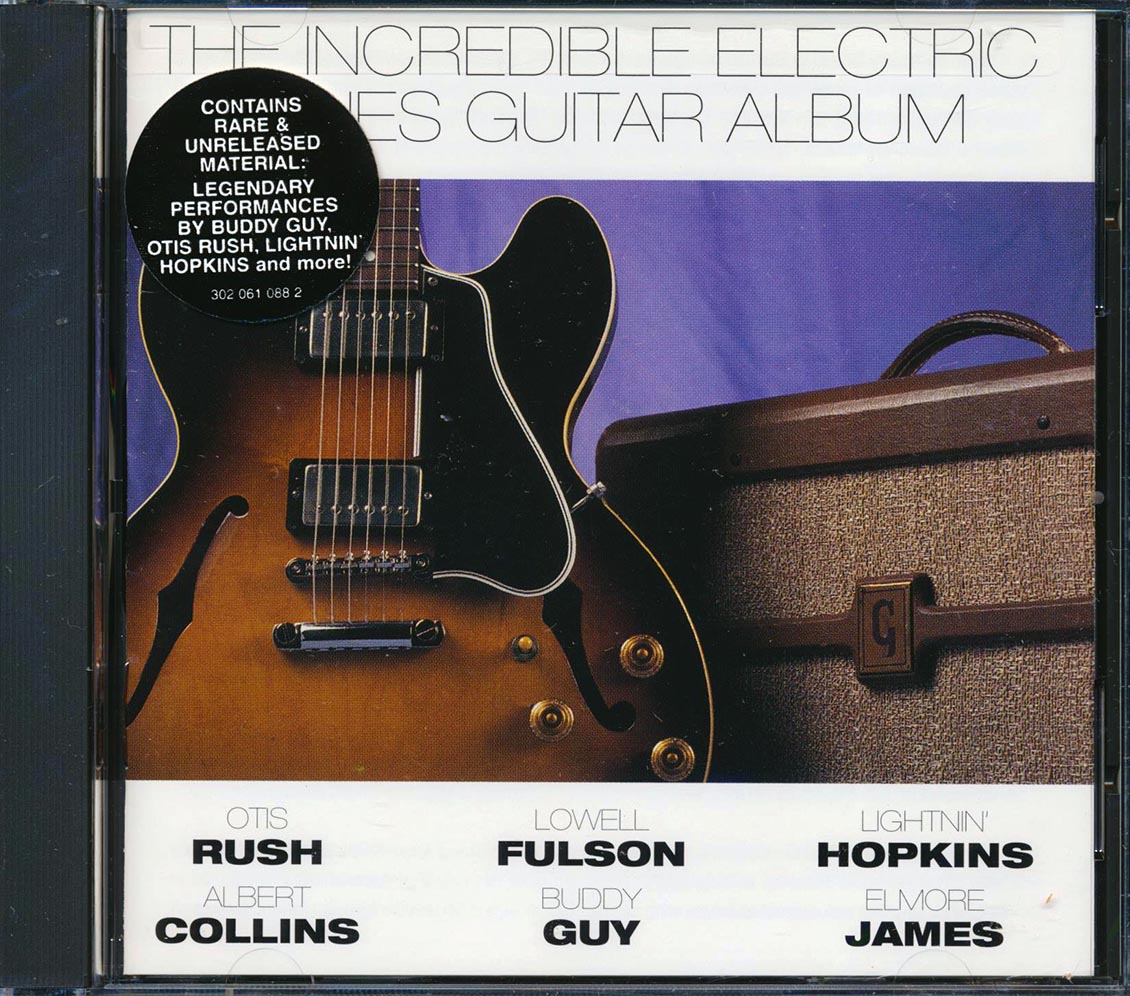 Otis Rush, Lowell Fulson, Lightnin' Hopkins, Etc. - The Incredible Electric Blues Guitar Album (incl. large booklet) (marked/ltd stock) Music CD