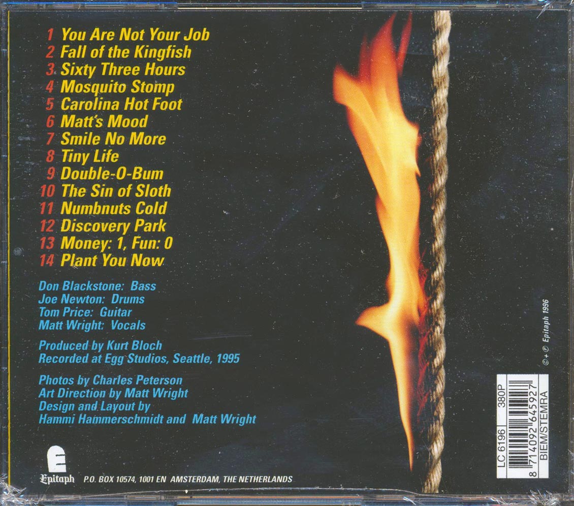 Gas Huffner - The Inhuman Ordeal Of Special Agent Gas Huffner (incl. large booklet) Music CD