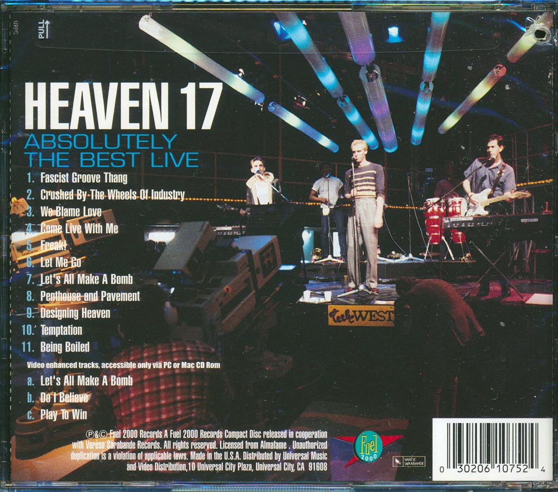 Heaven 17 - Absolutely The Best (marked/ltd stock) Music CD