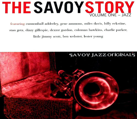 Cannonball Adderley Gene Ammons Miles Davis Stan Getz Dizzy Gillespie Etc The Savoy Story Volume 1 Jazz 3xCD box set incl large booklet Music CD