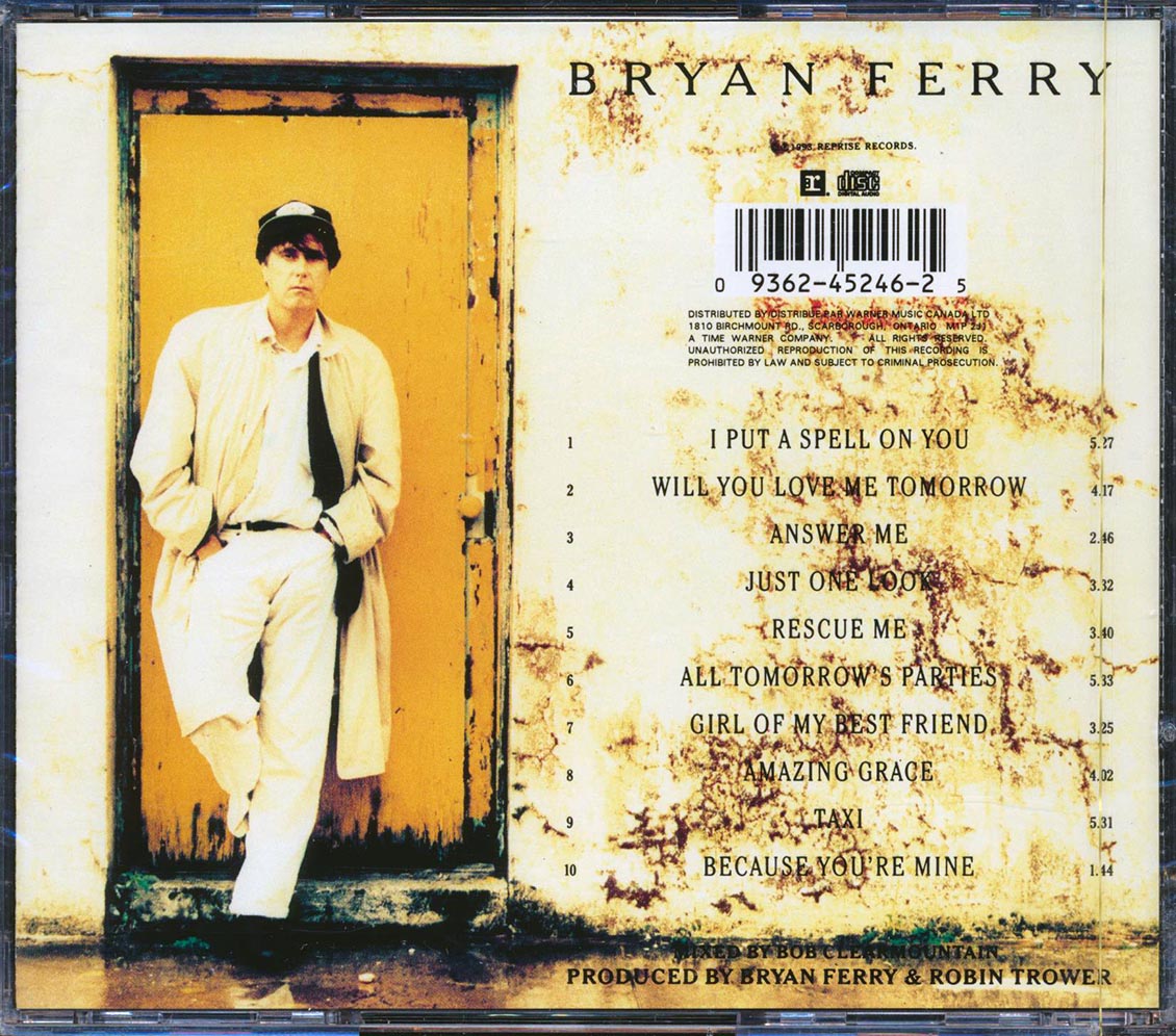 Bryan Ferry - Taxi (marked/ltd stock) Music CD