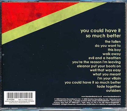 Franz Ferdinand You Could Have It So Much Better incl large booklet Music CD