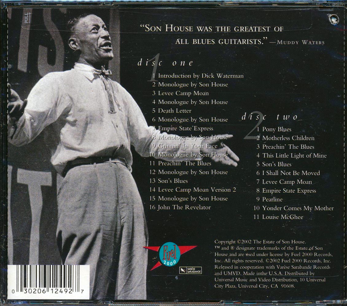 Son House - Revisited (27 tracks) (2xCD) (marked/ltd stock) Music CD