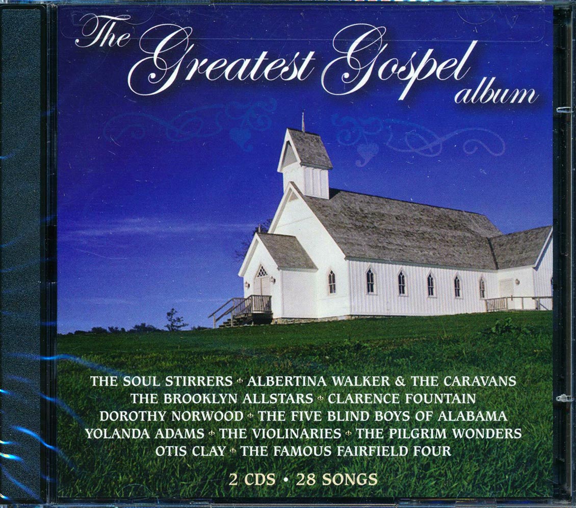 Soul Stirrers, Albertina Walker, Brooklyn Allstars, Clarence Fountain, Etc. - The Greatest Gospel Album (28 tracks) (2xCD) (marked/ltd stock) Music CD