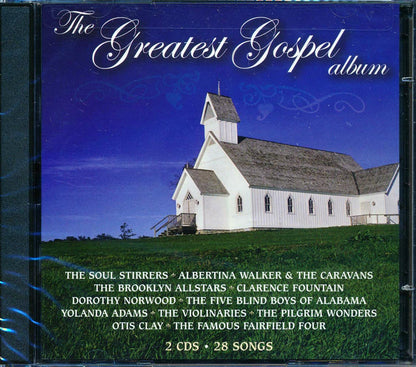 Soul Stirrers, Albertina Walker, Brooklyn Allstars, Clarence Fountain, Etc. - The Greatest Gospel Album (28 tracks) (2xCD) (marked/ltd stock) Music CD