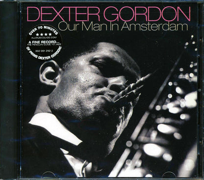 Dexter Gordon Our Man In Amsterdam marked/ltd stock Music CD