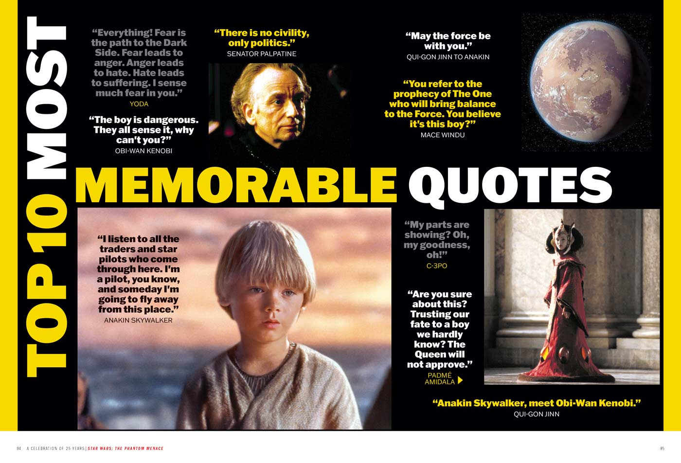 Star Wars - Phantom Menace: Untold Story Behind The Prequel, Where The Stars Are Now, Natalie Portman, Liam Neeson, Episode 1 Quiz, Memorable Quotes, Obi-Wan Kenobi, Padmé Amidala, Darth Maul & More!