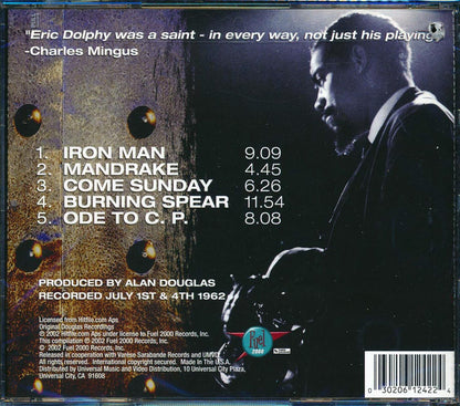 Eric Dolphy - Iron Man (marked/ltd stock) Music CD