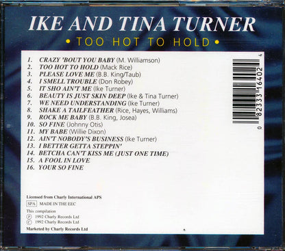 Ike & Tina Turner - Too Hot To Hold Music CD