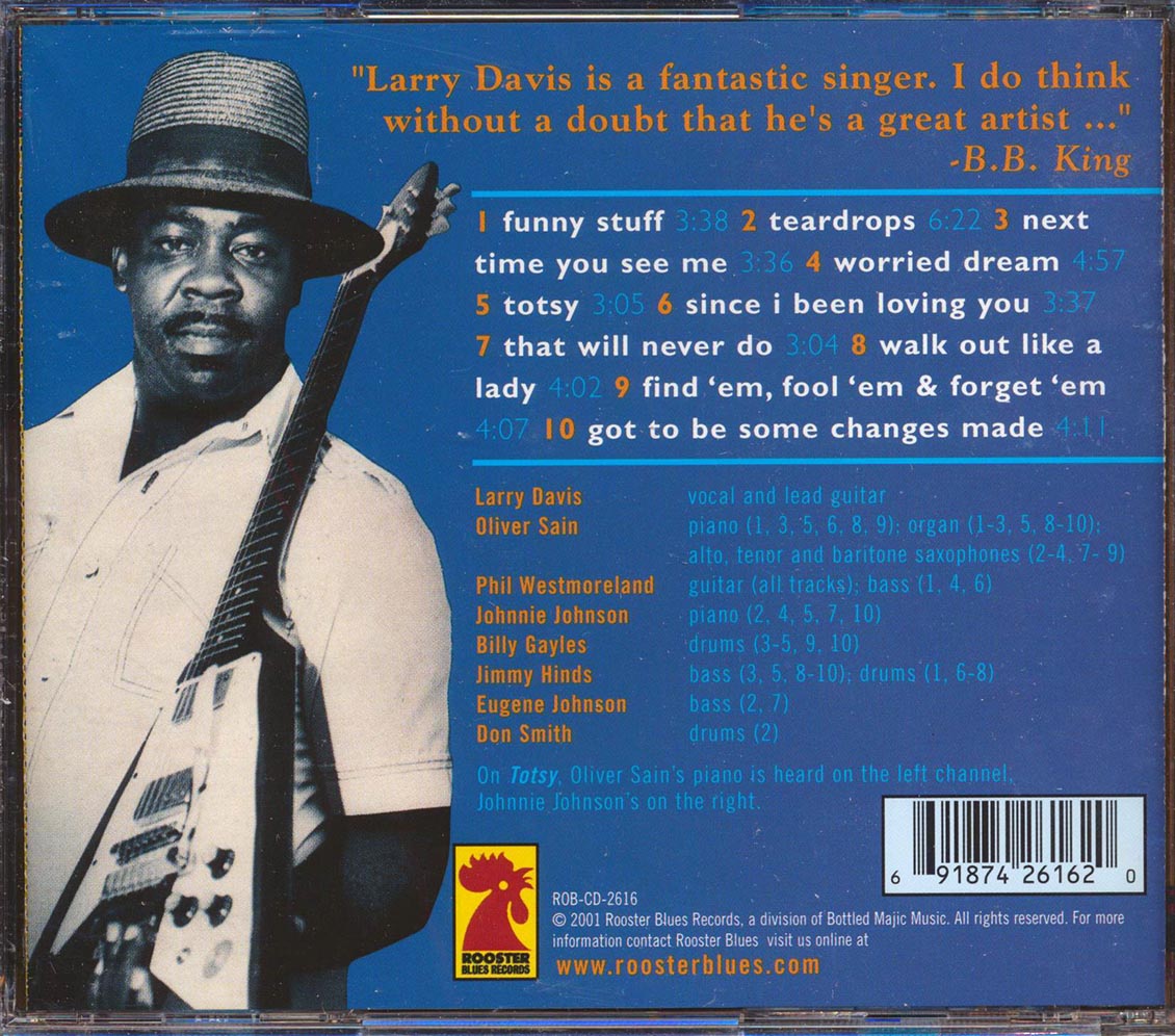 Larry Davis - Funny Stuff Music CD