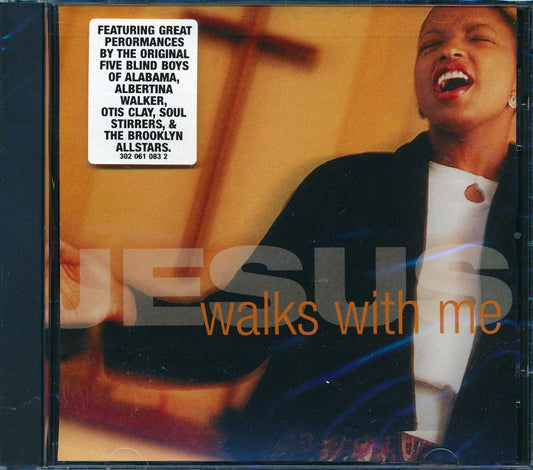 Original Five Blind Boys Of Alabama Albertina Walker Etc Jesus Walks With Me marked/ltd stock Music CD
