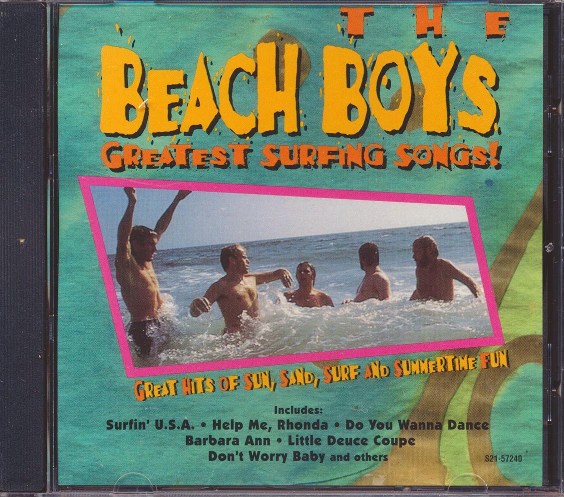 The Beach Boys Greatest Surfing Songs! Music CD