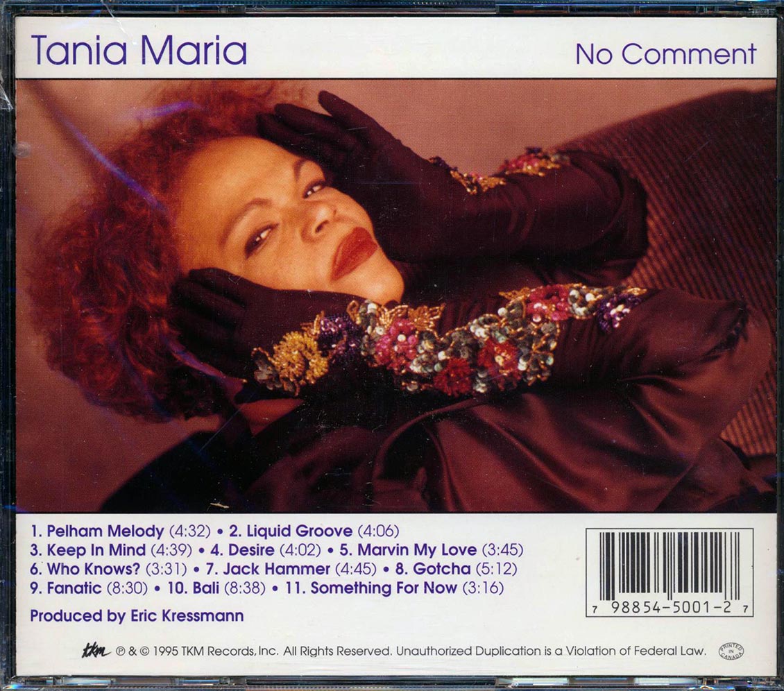 Tania Maria - No Comment Music CD