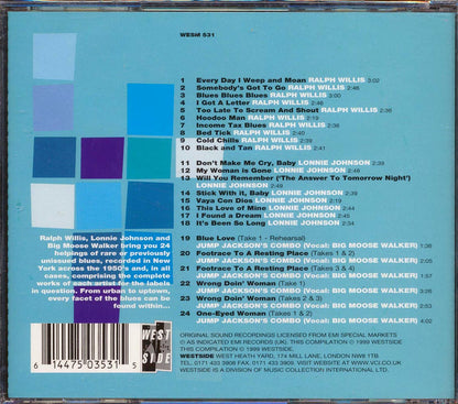 Ralph Willis, Lonnie Johnson, Big Moose Walker, Jump Jackson - Blues Complete (24 tracks) Music CD