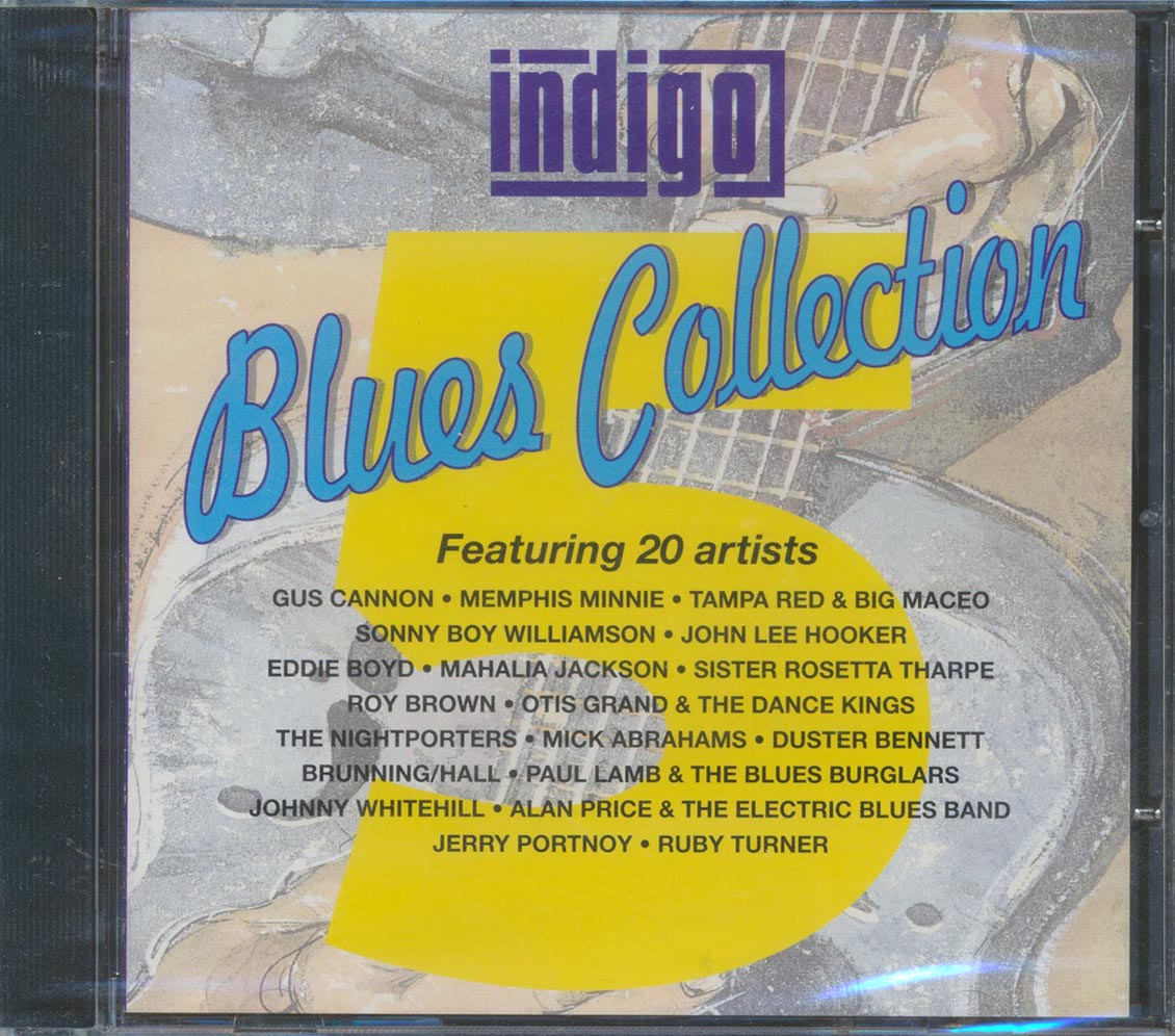 Gus Cannon, Memphis Minnie, Tampa Red, John Lee Hooker, Etc. - Indigo Blues Collection Music CD