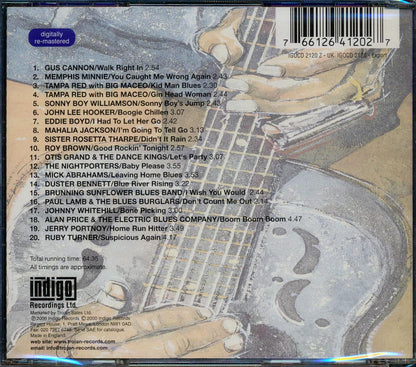 Gus Cannon, Memphis Minnie, Tampa Red, John Lee Hooker, Etc. - Indigo Blues Collection Music CD