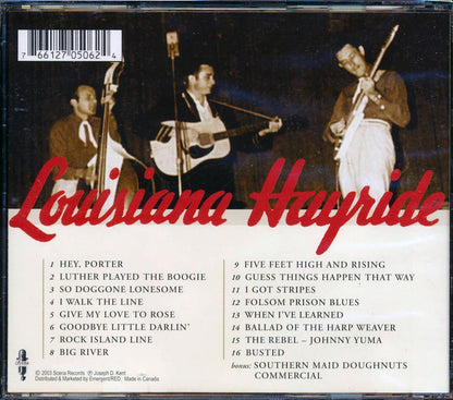 Johnny Cash - Live Recordings From The Louisiana Hayride (incl. large booklet) Music CD