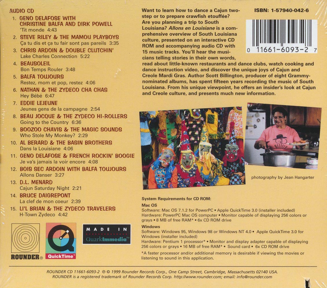 Balfa Touhours, Steve Riley & The Mamou Playboys, DL Menard, Etc. - Allons En Louisiane (2xCD) (marked/ltd stock) Music CD