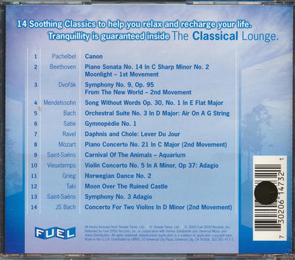 Mozart Bach Beethoven Etc The Classical Lounge 1 Hour Of Relaxing Popular Classics marked/ltd stock Music CD