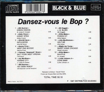 Various - Dansez-Vous Le Bop? Music CD