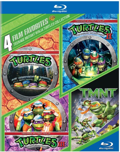 4 Film Favorites: Teenage Mutant Ninja - 4 Film Favorites: Teenage Mutant Ninja - Blu-ray