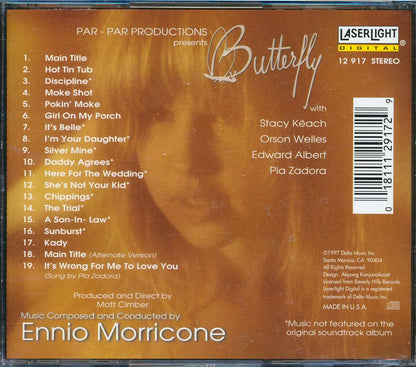Ennio Morricone - Butterfly Original Motion Picture Soundtrack Music CD