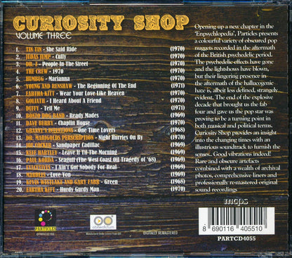 Humbug, The Crew, Duffy, Bonzo Dog Band, Etc. - Curiousity Shop Volume 3: A Rare Collection Of Aural Antiquities And Objects D'art 1968-1971 (ltd. ed.) (incl. large booklet) Music CD