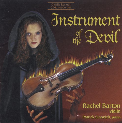 the album cover for Rachel Barton Pine - Instrument of the Devil