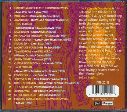 Cupids Inspiration, Episode Six, The Spectrum, Dukes Noblemen, Dead Sea Fruit, Etc. - Piccadilly Sunshine Part 3: British Pop Psych And Other Flavours 1967-1970 Music CD