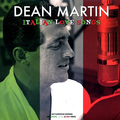 Dean Martin - Italian Love Songs (3xLP) (green, white, red vinyl) Vinyl Record