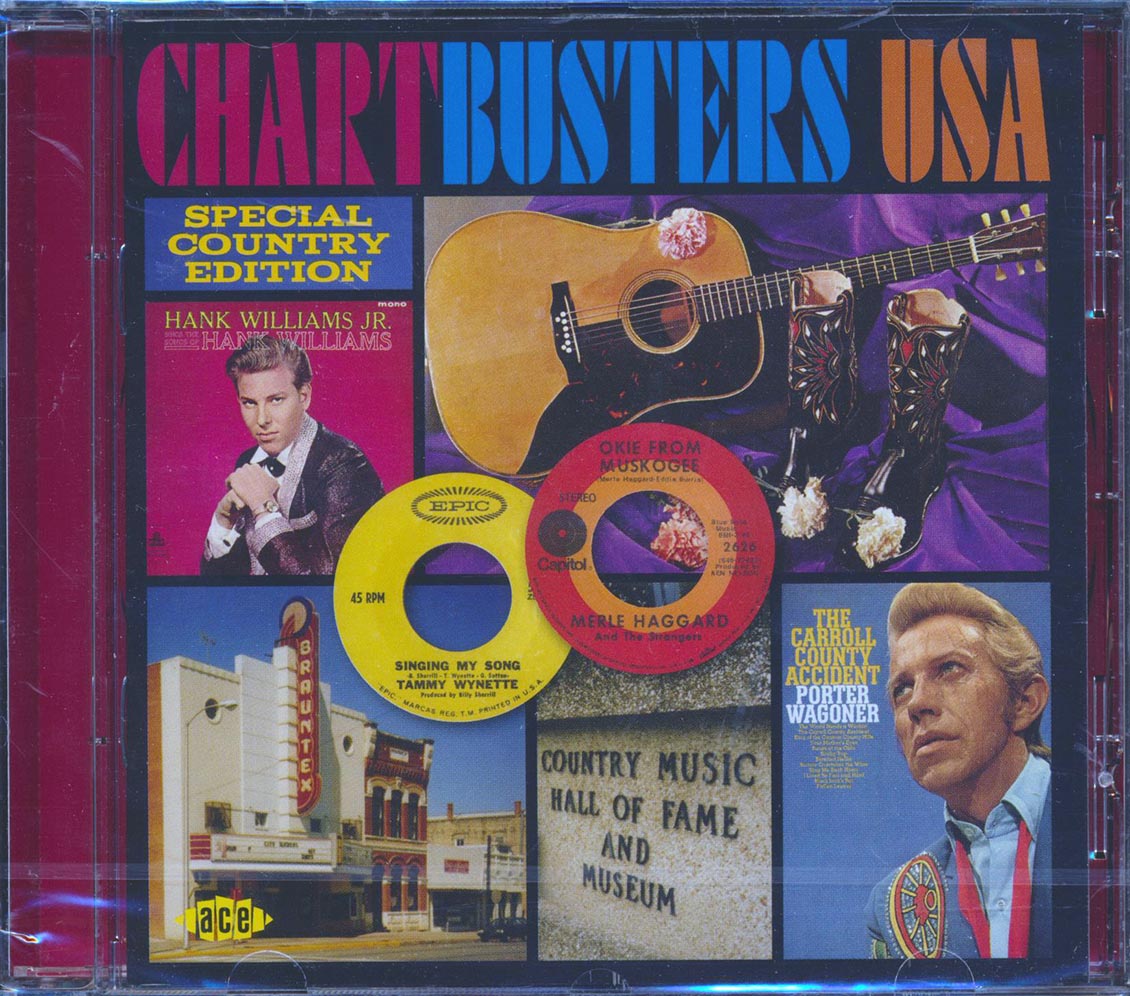 Various - Chartbusters USA: Special Country Edition (incl. large booklet) Music CD