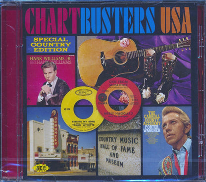 Various - Chartbusters USA: Special Country Edition (incl. large booklet) Music CD