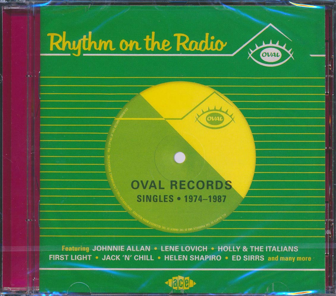 Various - Rhythm On The Radio: Oval Records Singles 1974-1987 (incl. large booklet) Music CD