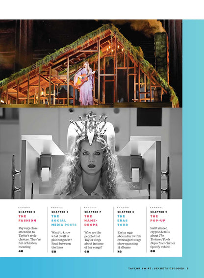 Taylor Swift - Easter Egg Secrets Decoded: Swiftie's Guide To 80+ Hidden Messages, Liner Notes, Lucky Number 13, Lyrics, Music Videos, Fashion, Social Media Posts, Name-Drops, Eras Tours & TTPD Pop-Up