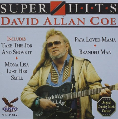the album cover for David Coe Allan - Super Hits