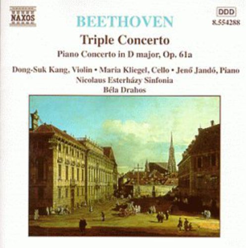 Beethoven / Kang / Kliegel / Jando / Drahos - Triple Concerto / Piano In D Major Op 61a - Music CD