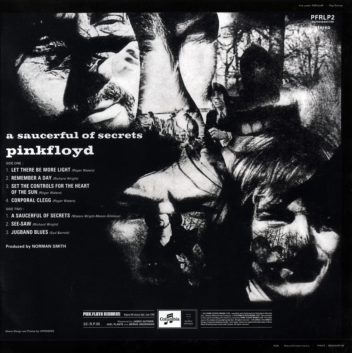 Pink Floyd - A Saucerful Of Secrets (180g) Vinyl Record