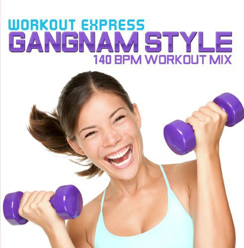 the album cover for Workout Express - Gangnam Style (140 BPM Workout Mix)