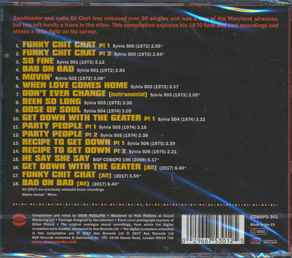 Chet Ivey - A Dose Of Soul: The Sylvia Funk Recordings 1972-75 Music CD