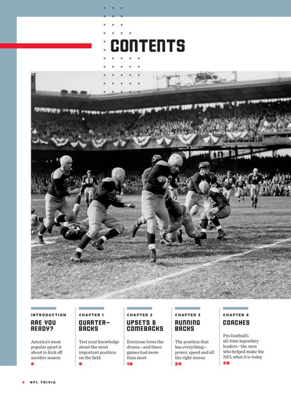 NFL Trivia - Football's Best Players Through The Ages, Quarterbacks, Upsets & Comebacks, Running Backs, Coaches, Wide Receivers, Defense, Big Plays, Dynasties, Super Bowls, Facts, Highlights & More!