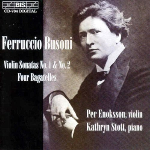 Busoni / Enoksson / Scott - Violin Sonatas 1 & 2 / 4 Bagatelles - Music CD