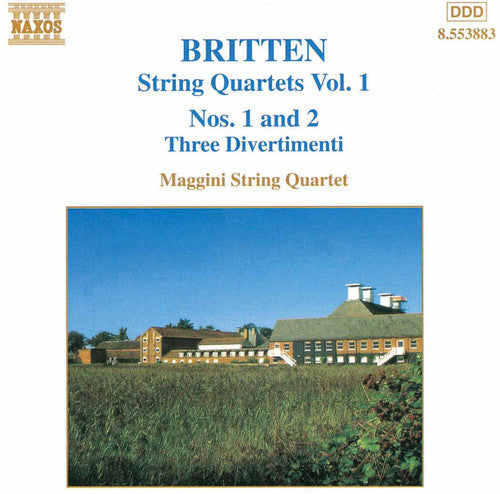 Britten / Maggini String Quartet - String Quartet 1 D Maj / String Quartet 2 C Maj - Music CD