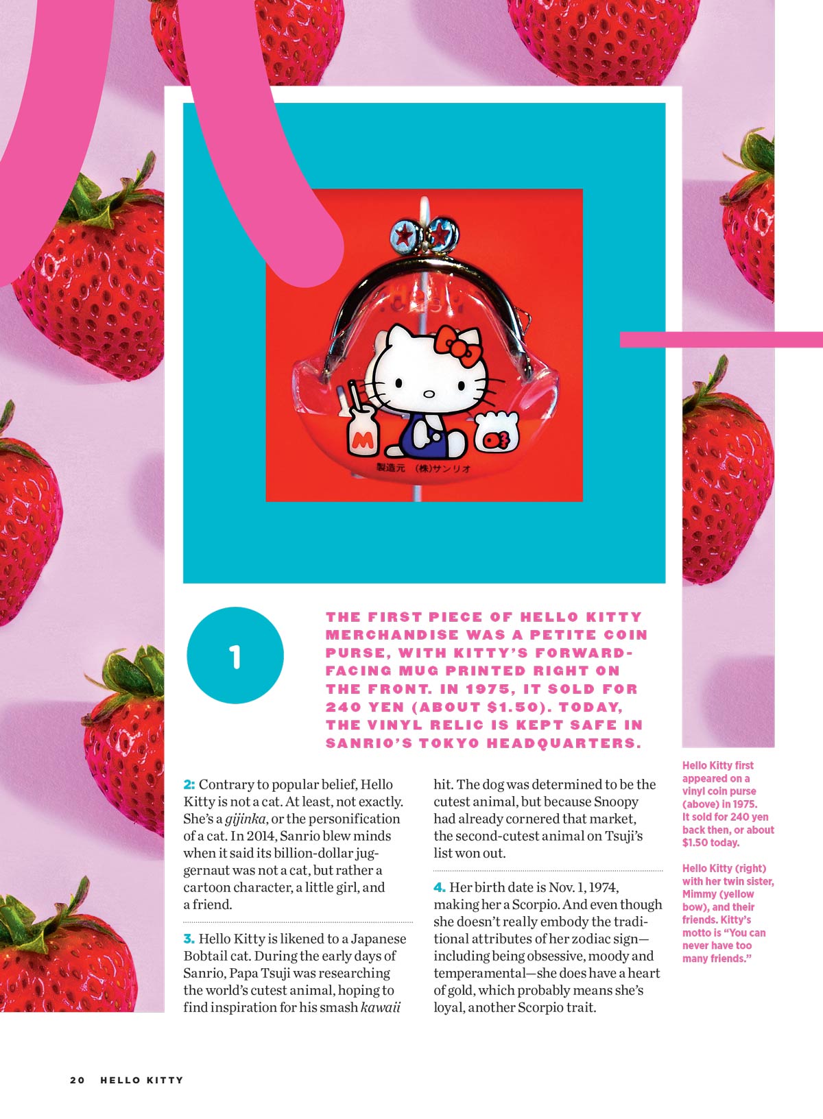 Hello Kitty - The Ultimate Fan Guide: Explore Hello Kitty’s Journey, Designer Yuko Shimizu, From Japan To America, 1990s Revival, Take The Quiz, Sticker Pack, Why We Love Her & More!