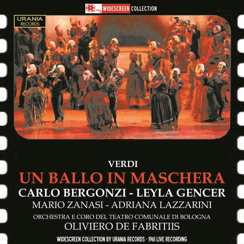the album cover for Verdi / Bergonzi / Gencer / Fabritiis - Ballo in Maschera