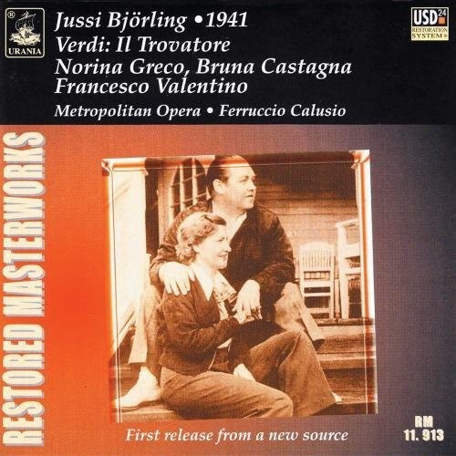 Verdi / Greco / Valentino / Calusio - Ii Trovatore - Music CD